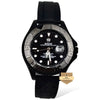Rolex RLX Submariner Black Rubber Strap - MaisonElara
