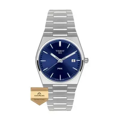 Tissot PRX Blue Dial – Swiss Quartz Elegance - MaisonElara