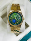 Rolex Land Dweller Oyster Perpetual Gold Watch - MaisonElara