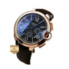 Cartier Ballon Bleu Black Dial Chronograph Steel Men’s Watch - MaisonElara
