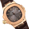 Patek Philippe Leather Strap Edition Elegant Men’s Luxury Watch - MaisonElara