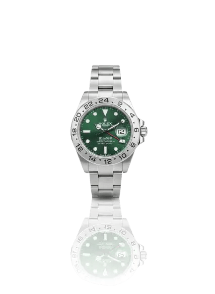 Luxury Submariner Swiss Like Movement - Emerald Green Dial & Stainless Steel - MaisonElara